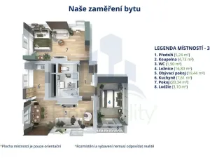 Prodej bytu 3+1, Rynárec, 83 m2