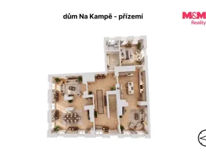 Prodej rodinného domu, Praha - Malá Strana, Na Kampě, 383 m2