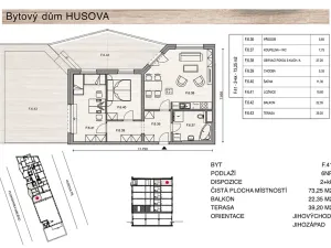 Prodej bytu 3+kk, České Budějovice, Plukovníka Malého, 73 m2