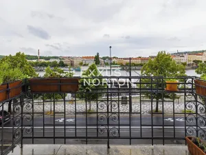 Pronájem bytu 3+1, Praha - Nové Město, Rašínovo nábřeží, 103 m2