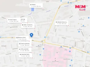 Pronájem bytu 2+1, Teplice - Řetenice, Duchcovská, 50 m2