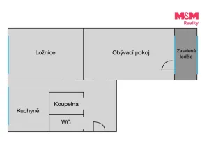 Prodej bytu 2+1, Karviná - Ráj, Ve Svahu, 58 m2