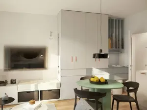 Prodej bytu 1+kk, Brandýs nad Labem-Stará Boleslav - Stará Boleslav, Nábřeží, 28 m2