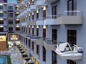 Prodej bytu 1+kk, Hurghada, Egypt, 43 m2