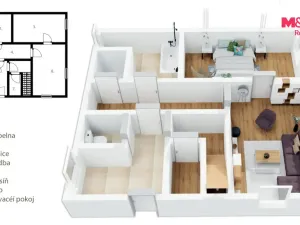 Prodej rodinného domu, Libňatov, 120 m2