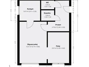 Prodej bytu 2+1, Slaný, Okružní, 40 m2