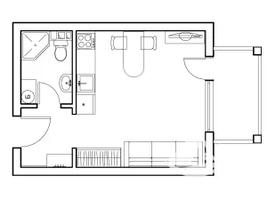 Prodej bytu 1+kk, Bjala, Bulharsko, 32 m2