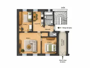 Prodej bytu 3+1, Přeštice, Nepomucká, 76 m2