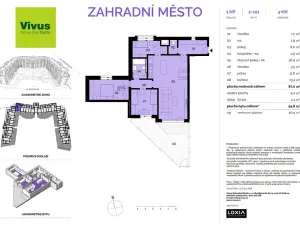 Prodej bytu 4+kk, Praha - Záběhlice, Želivecká, 95 m2