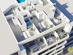 Prodej bytu 4+kk, Torrevieja, Alicante, Španělsko, 92 m2