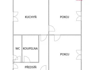 Pronájem bytu 2+1, Mladá Vožice, Souhradí, 70 m2