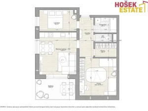Prodej bytu 3+kk, Holubice, 79 m2