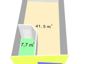 Pronájem výrobních prostor, Ostrava - Poruba, Skautská, 48 m2