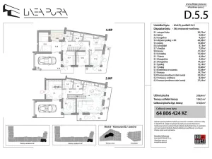 Prodej bytu 5+kk, Praha - Holešovice, Komunardů, 206 m2