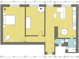 Prodej bytu 3+kk, Praha - Michle, Nuselská, 69 m2