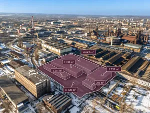 Prodej výrobních prostor, Ostrava, 9648 m2