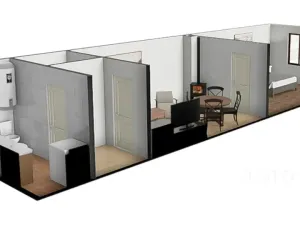 Prodej rodinného domu, Lhenice, 61 m2