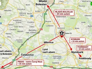 Prodej bytu 3+kk, Jizbice, 63 m2