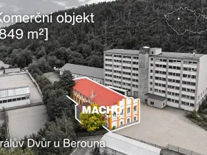 Pronájem kanceláře, Králův Dvůr, Tovární, 370 m2