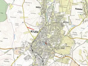 Prodej pozemku pro bydlení, Kyjov, 2936 m2