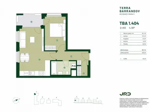 Prodej bytu 2+kk, Praha - Hlubočepy, Silurská, 56 m2