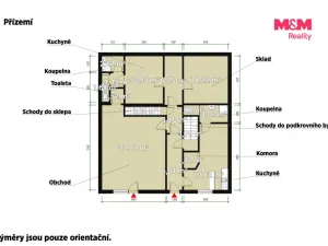 Prodej obchodního prostoru, Rokycany, Františka Kotyzy, 98 m2