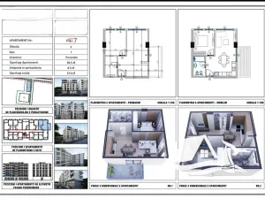 Prodej bytu 2+kk, Kavaja, Albánie, 67 m2