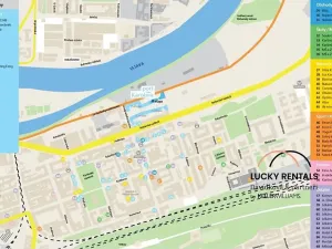 Pronájem bytu 2+kk, Praha - Karlín, U Mlýnského kanálu, 56 m2