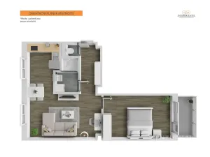 Pronájem bytu 2+kk, Praha - Hloubětín, Zelenečská, 55 m2