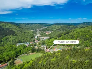 Prodej ubytování, Jáchymov, Fibichova, 578 m2