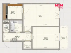 Prodej bytu 2+1, Příbram - Příbram VII, Pod Čertovým pahorkem, 54 m2