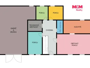 Prodej rodinného domu, Bílý Újezd - Masty, 135 m2