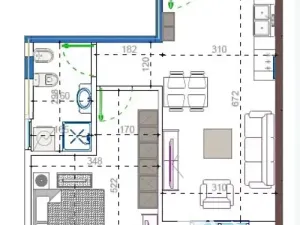 Prodej bytu 2+kk, Golem, Albánie, 60 m2