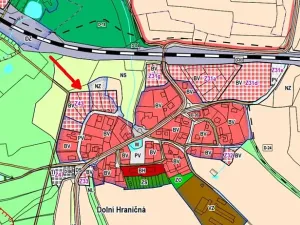Prodej zahrady, Pomezí nad Ohří, 584 m2