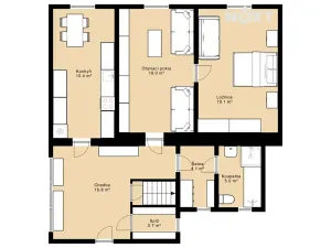 Prodej rodinného domu, Vlkov, 81 m2