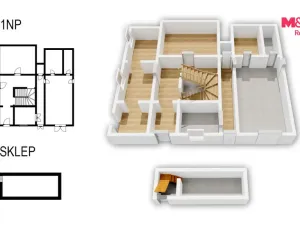 Prodej rodinného domu, Úpice, Sukova, 210 m2