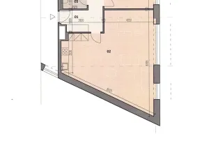 Pronájem bytu 2+kk, Turnov, Žižkova, 78 m2