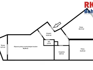 Prodej bytu 3+kk, Dolní Břežany, 5. Května, 84 m2