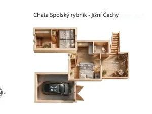 Prodej chaty, Libín, 60 m2