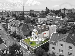 Pronájem bytu 2+1, Praha - Vršovice, Na křivce, 68 m2