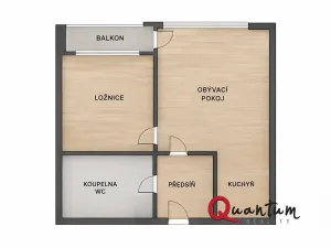 Pronájem bytu 2+kk, Praha - Žižkov, U staré cihelny, 57 m2