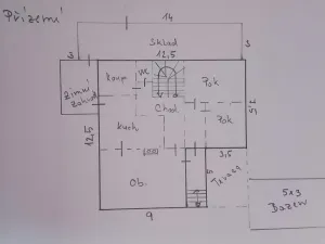 Prodej rodinného domu, Mníšek, K Batimě, 300 m2