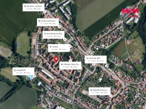 Pronájem bytu 2+1, Zbýšov, čtvrť P. Bezruče, 58 m2