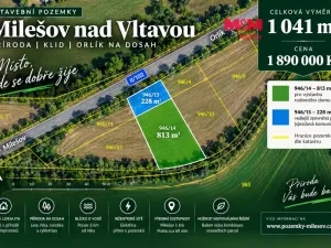 Prodej pozemku pro bydlení, Milešov, 1041 m2