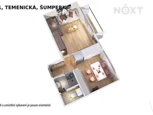Prodej bytu 1+1, Šumperk, Temenická, 36 m2