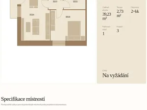 Prodej bytu 2+kk, Prášily, 41 m2