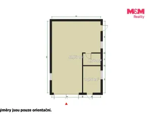 Prodej garáže, Břasy - Vranovice, 78 m2
