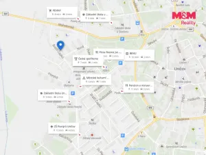 Prodej bytu 2+1, Uničov, Bratří Čapků, 51 m2