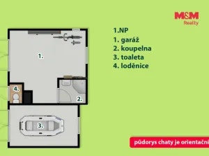 Prodej chaty, Lanškroun - Lanškroun-Vnitřní Město, 56 m2