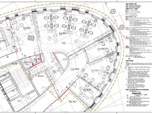 Pronájem kanceláře, Praha - Karlín, Pernerova, 374 m2